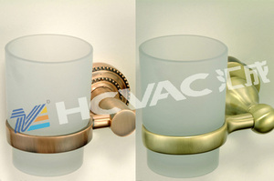 Machine de revêtement PVD pour robinets en laiton et en zamac, revêtement sous vide par pulvérisation magnétron + revêtement ionique multi-arc - Product Image 5