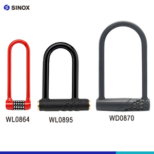 Candado en U no certificado de fabricante directo para bicicleta, candado combinado para dos ruedas, no certificado - Product Image 1