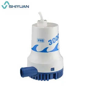 Shiuan 24v 12v 3000gph 11340lph קטן זרימה גבוהה dc חשמלית לא אוטומטית משאבות מים משאבת מים תת-מילית