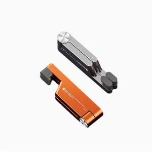 Support de téléphone portable pliable en métal en forme de V pour les personnes paresseuses, pour regarder des émissions de télévision, des flux en direct, des tablettes, utilisation sur ordinateur de bureau - Product Image 1