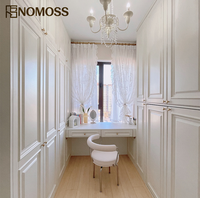 Conception de dressing moderne et luxueux sur mesure pour projets résidentiels avec organisation zonée pour chambres d'appartement