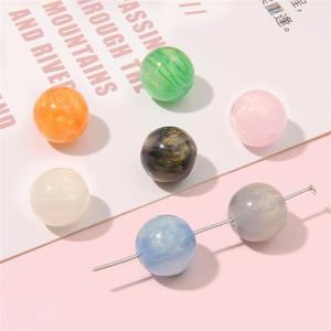 Perles en résine pour la fabrication de bijoux Perles de cristal rondes de 8mm Bracelet faisant démarreur de perles pour cadeaux d'anniversaire de vacances - Product Image 3