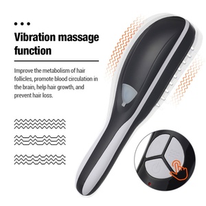 Hot Regrowth Brush Device Anti Hair Loss Scalp Vibration Massage Electric Hair Growth Device Scalp Massage <b>Comb</b> - Product Image 6