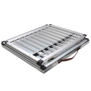 Köpek seyahat kafes toptan alüminyum taşınabilir hafif köpek seyahat kafes katlanabilir evcil taşıma fabrika çok boyutu seyahat kafes - Product Image 3