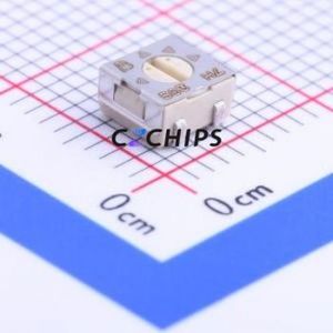 Résistance/potentiomètre réglable SMD 3314J-1-503E, résistance 4,5x4,5 mm 50 kOhm 20 % 250 mW 100 ppm/ ℃ - Product Image 1