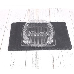 Nhựa dùng một lần thức ăn nhanh <span class=keywords><strong>Hamburger</strong></span> caketakeaway container với rõ ràng nổi vỉ hộp vỏ sò và nắp cho bao bì - Product Image 4