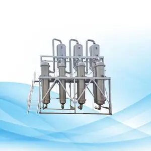 Ace Falling Film Industrial Solvent Concentration Equipment Single Effect Evaporator