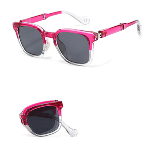 Occhiali da Sole Polarizzati Pieghevoli Quadrati per Bambini 3-12 Anni Protezione UV400 Occhiali alla Moda per Bambini Vendita all'Ingrosso KB699 - Product Image 3