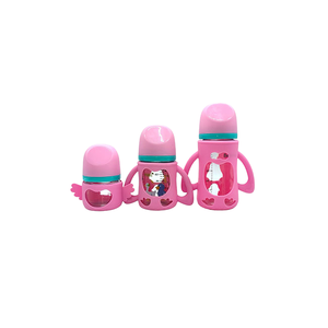 Biberon en silicone <span class=keywords><strong>anti</strong></span>-<span class=keywords><strong>colique</strong></span> pour bébé, sans BPA, OEM ODM, avec tétine, ensemble de biberons pour l'alimentation du bébé - Product Image 1