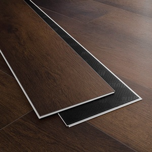 Plancher en SPC à clic imperméable de 4 mm, antidérapant, pour usage intérieur, hôtel, appartement, villa, nouveau design gris bois 2025 - Product Image 5