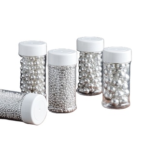 sprinkles 2/4/6/7/8/10/14/mixed size cake decorating supplies sugar bottled baking decorations silver bead sprinkles cake