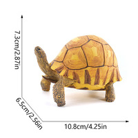 Figura de Tortuga de Simulación, Juguete Educativo de Animales para Niños, Tortuga Terrestre Realista, Tortuga Marina, Modelo de Tortuga Estrella, Juguete Cognitivo
