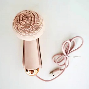 Sonic Facial Brush Rotating <b>Balls</b> Silicone USB Socket Charging Beauty Instrument for Cleaning <b>Massage</b> Household Use - Product Image 2