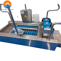 Station d'hygiène intelligente automatique, machine de lavage et de désinfection de chaussures, stérilisateur électrique pour abattoir