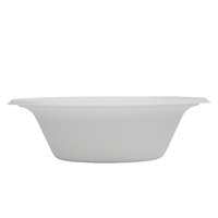 Sans PFAS 12oz naturel canne à sucre bagasse pulpe alimentaire jetable Smoothie Dessert crème glacée bols de service