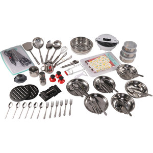 Cook Ware Set Wholesale Cookware Kitchen <strong>Utensil</strong> <strong>Pots</strong> and Pans 110pcs Stainless Steel Cookware Set Kitchen <strong>Pot</strong> Set - Product Image 6