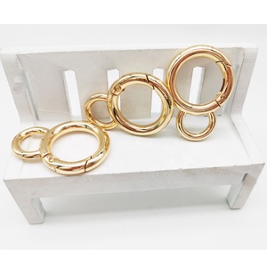 Nhà Máy Bán Hàng Trực Tiếp Phụ Kiện Hành Lý Vòng Móc Vòng Khóa Con Chó Dây Khóa Dây <span class=keywords><strong>Snap</strong></span> <span class=keywords><strong>Hook</strong></span> Hợp Kim Kim Loại Vòng 30 Mm - Product Image 5