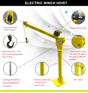 Derek angkat kecil mobil truk hidrolik Pickup Mini 500kg 1000kg - Product Image 4