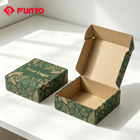 Cajas de Papel Impresas en Verde para Cosméticos, Caja de Envío con Logotipo Personalizado, Caja Corrugada para Cosméticos, Gran Venta
