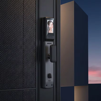 Cerradura Inteligente con Desbloqueo Automático de un Solo Toque, Pantalla Interna HD IPS, Reconocimiento Facial 3D, Intercomunicador Visual, Acceso Remoto por Aplicación Tuya y Nube