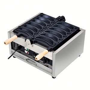 Panqueques Maquina Doble Mquina De Taiyakis A Gas Goffrier Pour Le Galette Appareiol <span class=keywords><strong>Croque</strong></span> Monsieur Plancha Para Mini Hot Cakes - Product Image 2