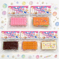 Jouet Squishy en TPR en forme de Biscuit de Noël, Jouet Promotionnel à Rebond Lent, Anti-Stress, Plusieurs Couleurs, Vente en Gros Personnalisée Direct Usine