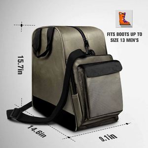 BSCI Factory <b>Boot</b> Bag Ski <b>Boots</b> and Custom Snowboard <b>Boots</b> Gear Bag Excellent for Travel <b>with</b> Waterproof Exterior Bottom for Men - Product Image 4