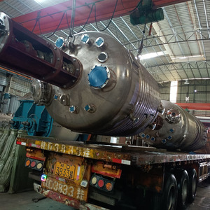 Reactor de acero inoxidable Berpengaduk Pegamento Tanque de mezcla Urea Formaldehído Resina Máquina - Product Image 5