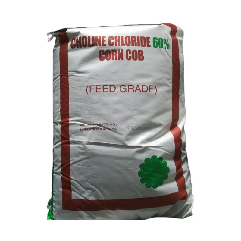 Usine En Gros prix feed grade chlorure de Choline 50% 60% 70% poudre CAS 67-48-1