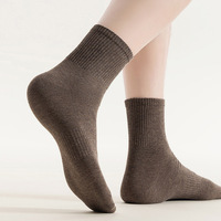 Chaussettes habillées en coton de haute qualité pour hommes, respirantes, pour costumes d'affaires, classiques et décontractées, vente chaude