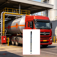Sangle de mise à la terre antistatique pour camions-citernes chimiques et camions de transport de matières dangereuses, en caoutchouc, haute résistance, durée de vie 100 000 km