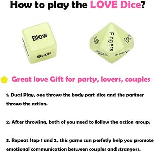 <span class=keywords><strong>Juego</strong></span> de dados sexuales de 6 uds. - Product Image 6