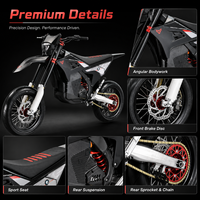 Moto tout-terrain électrique 2026 Arctic Leopard EXE Super, 39 kW, 90 V 75 Ah, 880 Nm, autonomie 215 km, vitesse maximale 130 km/h, Enduro