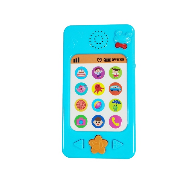 2026 New Design OEM Custom Electronic Toy Phone Educational Press Button Phone Toy for Babies