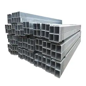 Q345B/S355 Square Hollow Section Steel Tube Hot Dip Galvanized Square Steel Rectangular Steel Pipes