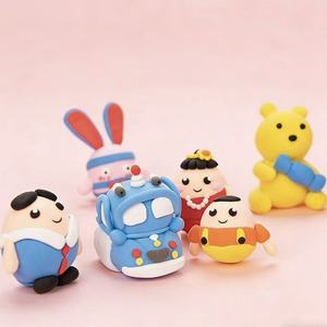24 Warna Tanah Liat Ramah Lingkungan Lembut Super Ultra Ringan Cepat Kering dengan Alat dan Tas untuk Kerajinan DIY Anak-Anak Seni Kreatif - Product Image 5
