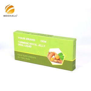 BEEHALL 10 мл, 10 бутылок, куркума, Королевское Желе, жидкость для полости рта - Product Image 2