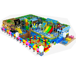 Zona de juegos de interior comercial con tema del océano para niños en centros comerciales - Product Image 1