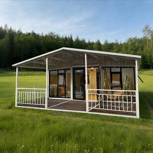 Maison conteneur extensible de 40 pieds, 2, 3, 4 ou 5 chambres, préfabriquée, de luxe, modulaire, en acier, villa moderne et portable à vendre - Product Image 5