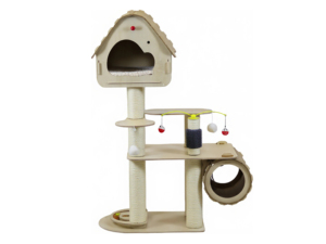 Struttura per Arrampicata per Gatti in Corda di Canapa Multistrato di Alta Qualità, Ecologica e Resistente - Product Image 2
