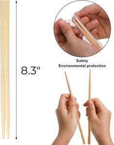 <span class=keywords><strong>Palillos</strong></span> <span class=keywords><strong>de</strong></span> bambú desechables <span class=keywords><strong>de</strong></span> alta calidad con funda <span class=keywords><strong>de</strong></span> papel, venta al por mayor directa del fabricante - Product Image 5