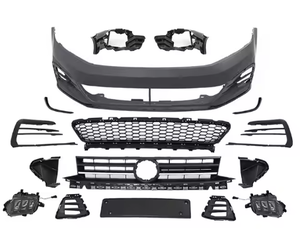 Pare-chocs avant avec calandre finition apprêtée pour <span class=keywords><strong>Caddy</strong></span> <span class=keywords><strong>Mk4</strong></span> 2015-2020 Kit carrosserie GTI - Product Image 1