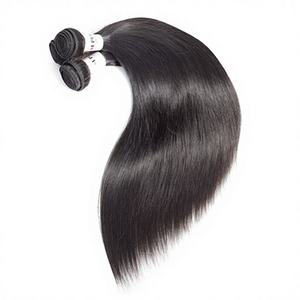 Extensions <span class=keywords><strong>de</strong></span> cheveux naturels indiens 10A haute amplitude, couleur naturelle, lisses comme des baguettes, 30 pouces, pour femmes, <span class=keywords><strong>coiffure</strong></span> quotidienne et salon - Product Image 4
