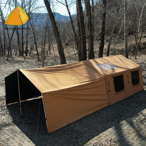 Tienda de campaña inflable portátil para exteriores, nuevo diseño con algodón impermeable para senderismo, escalada, lluvia, protección solar - Product Image 5