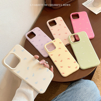 Coque de téléphone au design mignon, couleur bonbon, en TPU, pour iPhone 17 Air 16 Plus 15 14 13 12 Pro Max 11