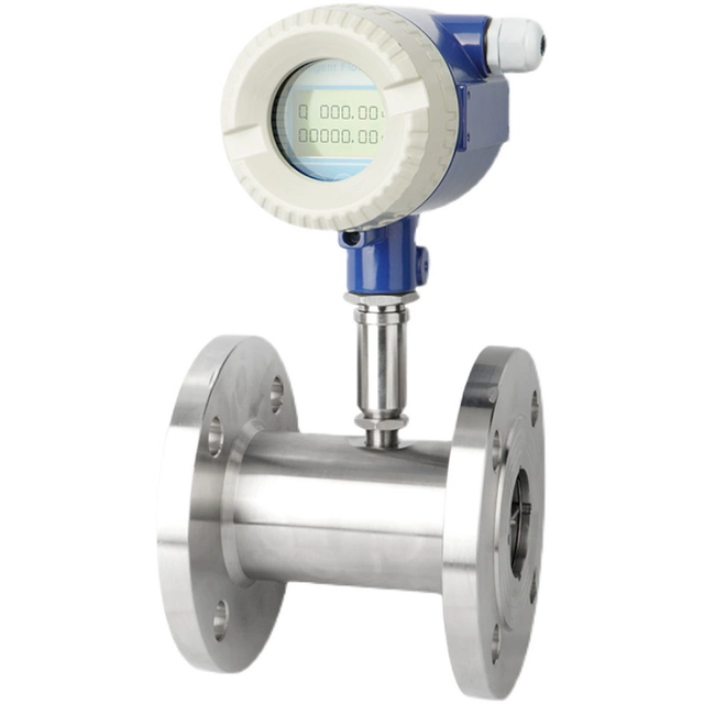 Oil Water Industrial Turbine Flow Meter RS485 4-20mA Explosion-proof High Precision Flow Meter for Oil