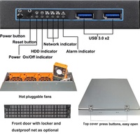 Carcasa de Servidor de 2U para Montaje en Rack con 6 Bahías de Disco SATA/SAS Intercambiables en Caliente, Conector MiniSAS/SATA