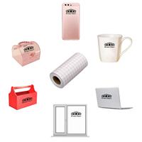 Cinta de papel de transferencia de vinilo transparente, vinilo autoadhesivo para señal, calcomanía para puertas y ventanas de pared