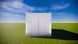 DYCE3 Casa Contenedor de Acero Plegable Prefabricada a Buen Precio - Diseño Blanco Expandible, Duradero y Seguro para Uso en Exteriores y Villas - Product Image 3
