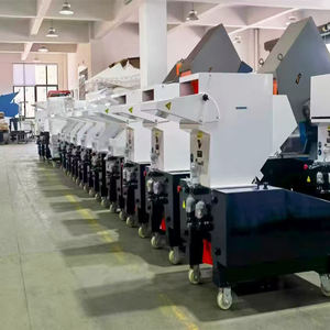 Mesin Penghancur Profil Pipa PVC Industri, Penggiling Plastik Bertenaga Kuat untuk Pipa Panjang - Product Image 4